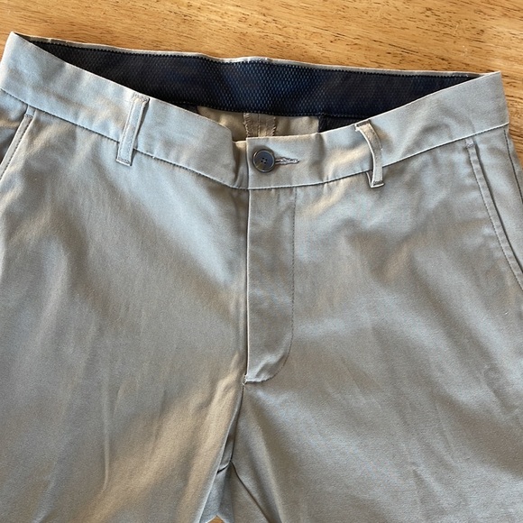 Travel Tech Slim Fit Flat Front Casual Pants 32 x 32 - Picture 3 of 5